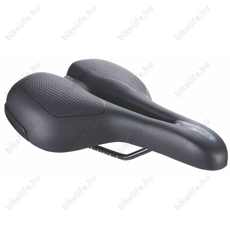 BBB BSD-112 SportPlus sport nyereg, memóriahabos, koptatókkal, vízálló, női fekete
