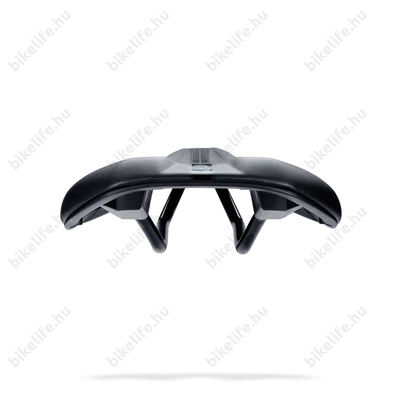 BBB Convoy sport nyereg BSD-155, ergonómikus kialakítással, lightfoam, Crmo pálcák, 155mm, fekete