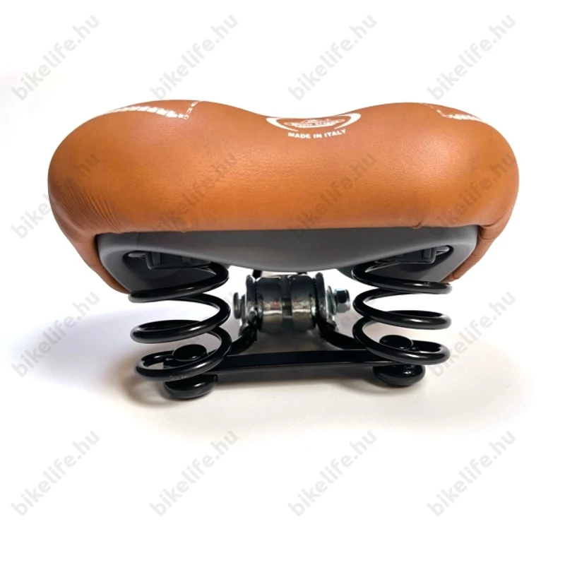 Selle Montegrappa női anatómiájú komfort nyereg rugós, barna