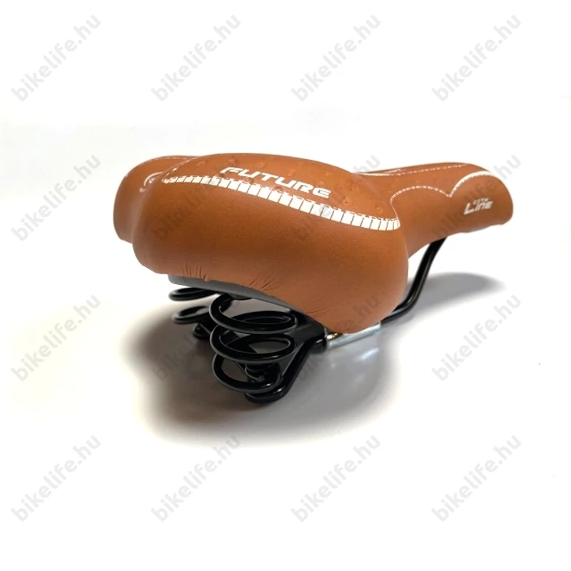 Selle Montegrappa női anatómiájú komfort nyereg rugós, barna