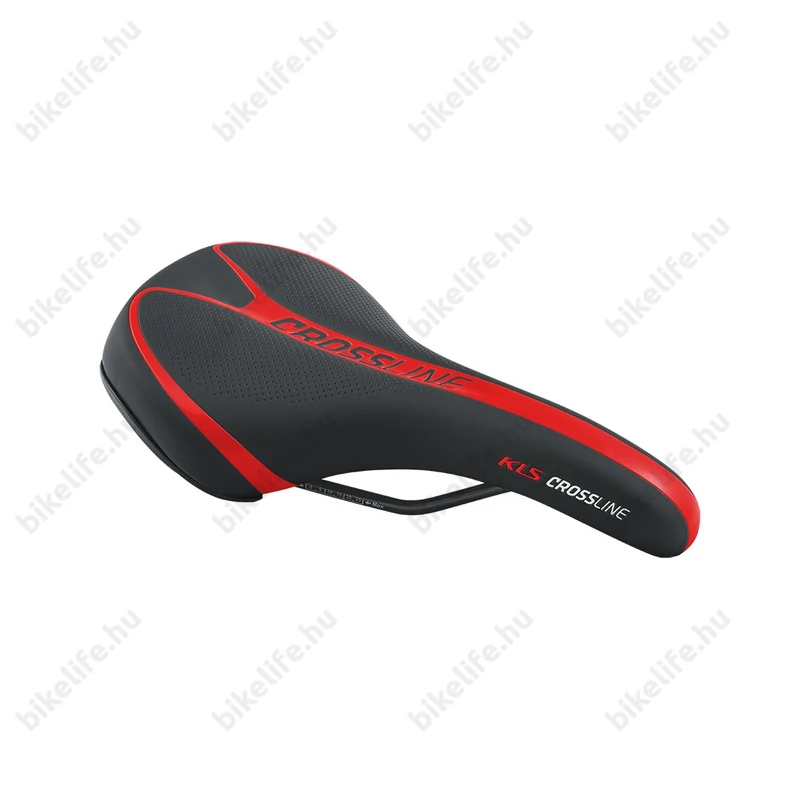 Kellys Crossline unisex sport nyereg, fekete/piros