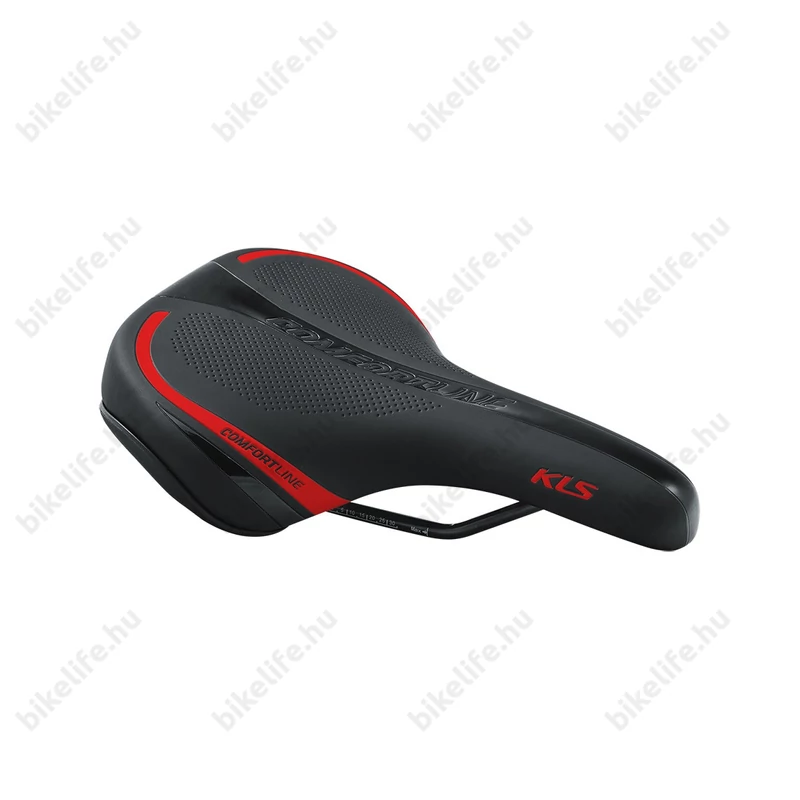 Nyereg Kellys Comfortline fekete/piros