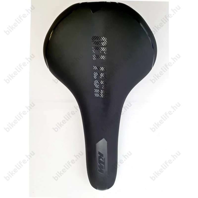 KTM Cross Gel Tech unisex komfort nyereg, 278x160mm, fekete