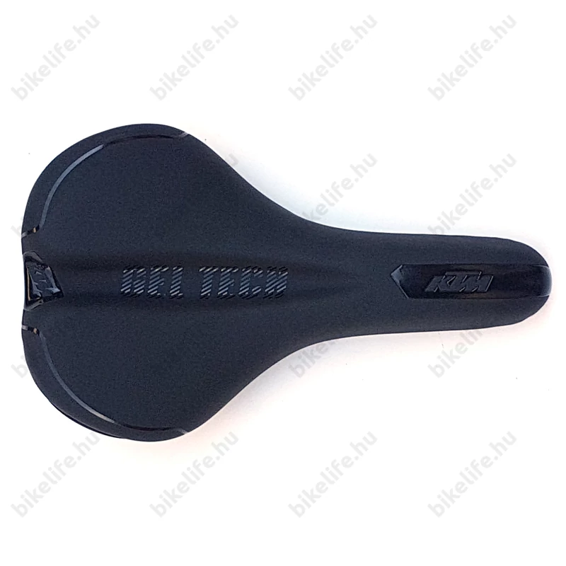 KTM Comp Gel Tech férfi komfort nyereg, 280x170mm, fekete