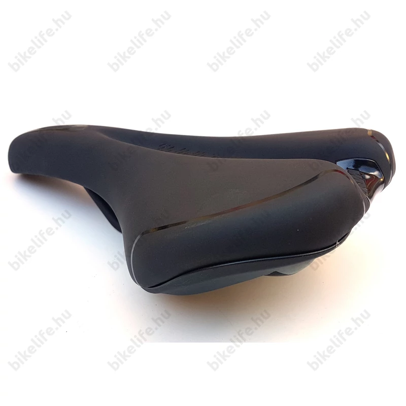 KTM Comp Gel Tech férfi komfort nyereg, 280x170mm, fekete