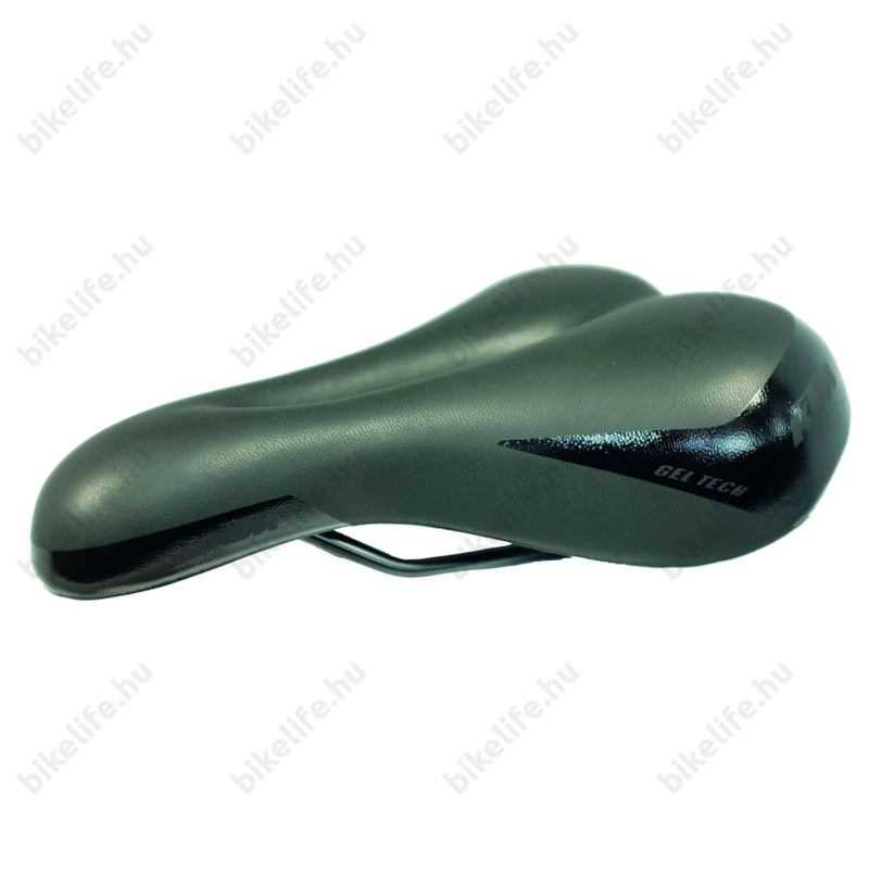 KTM Line Gel Tech női komfort nyereg, 260x170mm, fekete