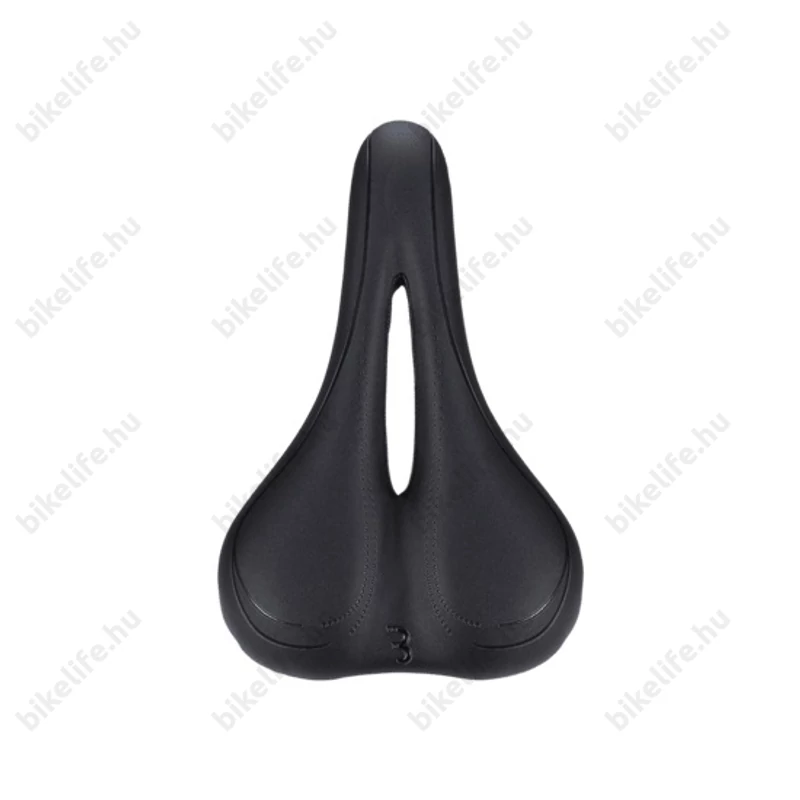 BBB BSD-67 LadySport sport nyereg női anatómiájú, mikroszálas felsőrész, CrMo pálca, fekete