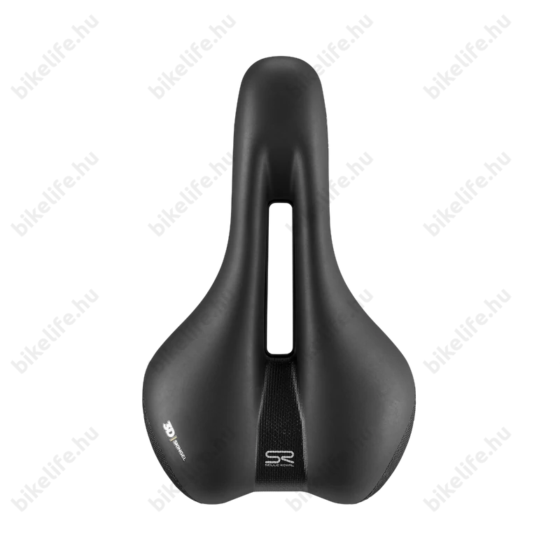 Selle Royal Ellipse Athletic Prémium unisex sport nyereg Royalgel töltés, fekete