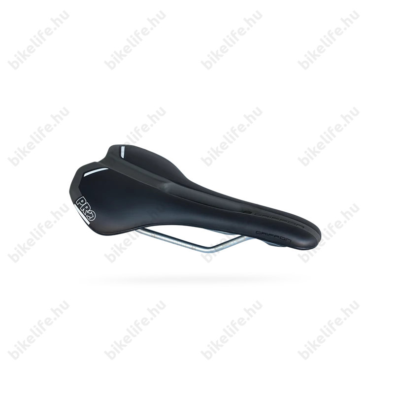 Pro Griffon sport kerékpár nyereg kevésbé mozgékony bringásoknak 142mm crmo pálcával anatómiai nyílással