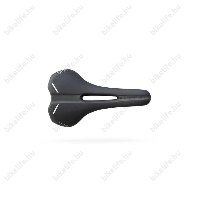 Pro Griffon sport kerékpár nyereg kevésbé mozgékony bringásoknak 142mm crmo pálcával anatómiai nyílással
