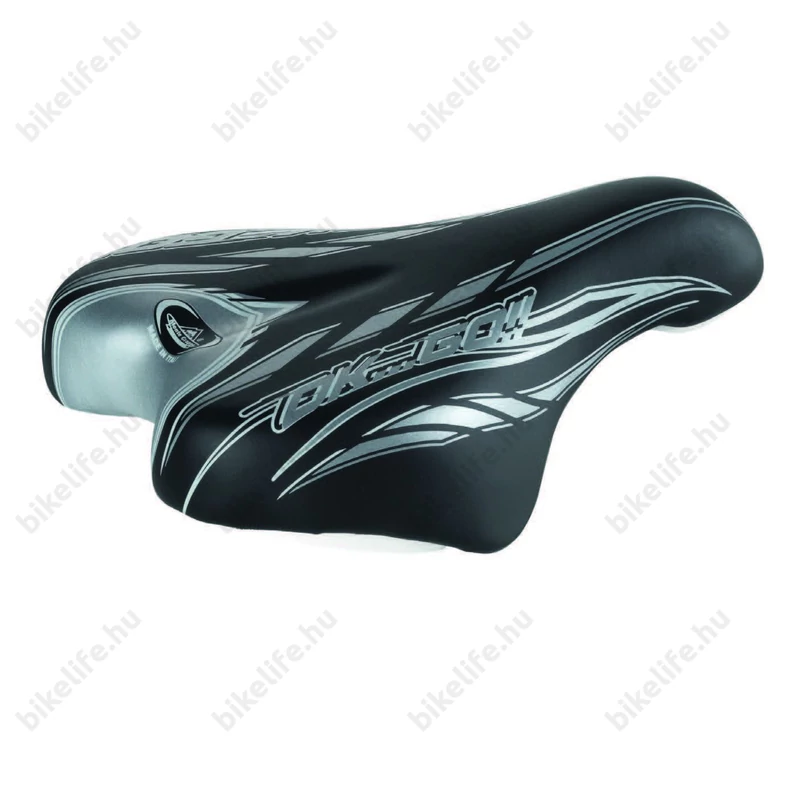 Monte Grappa gyerek nyereg fiú, fekete/ezüst, 14-16-os kerékpárokra