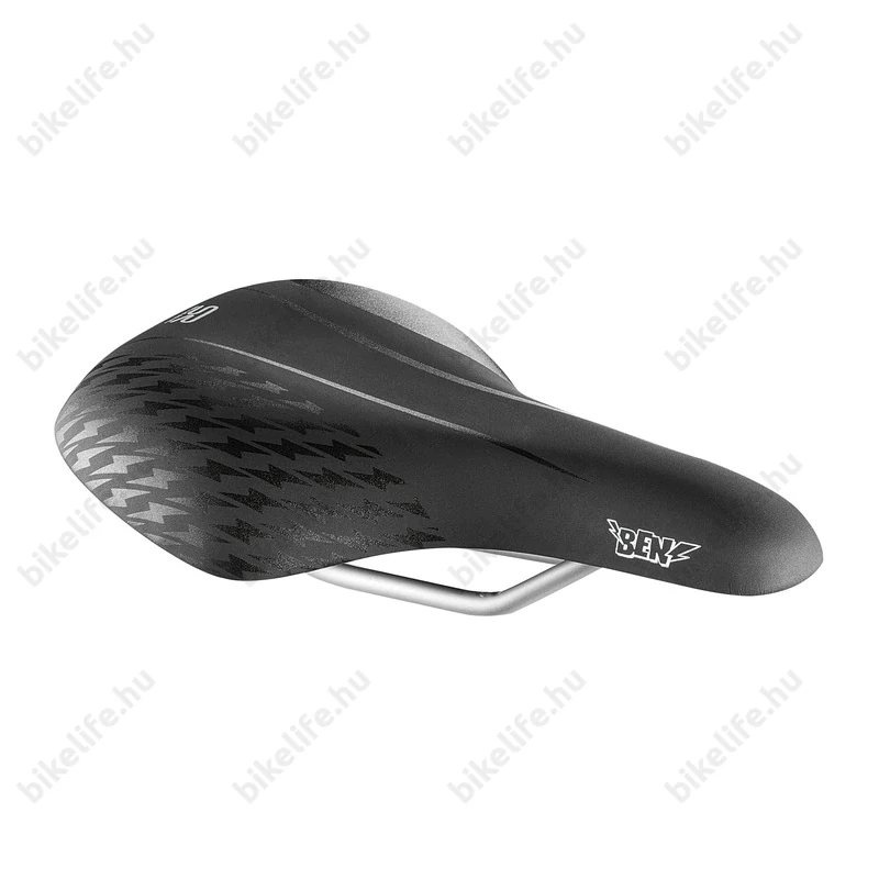 Selle Royal Junior gyerek nyereg Ben 16-20-24-es kerékpárokhoz, fekete