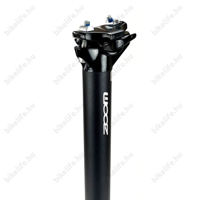 27,2mm-es nyeregcső Zoom 2 csavaros fekete 400mm