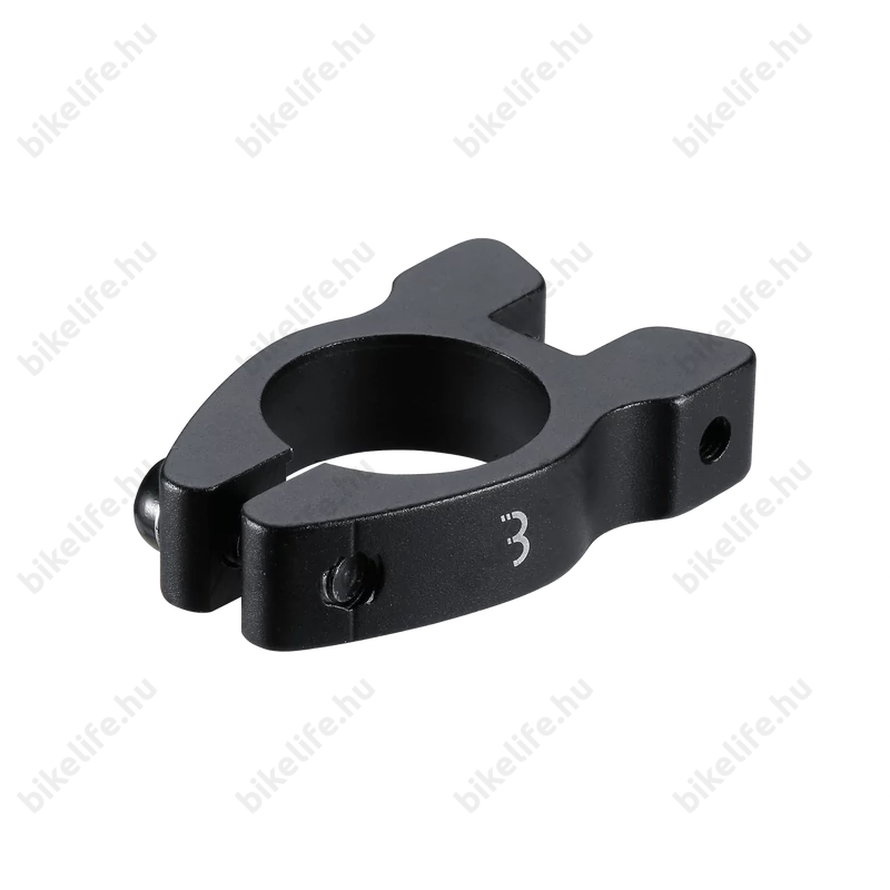 BBB CarrierClamp BSP-99 nyeregcsőbilincs 31,8mm, csavaros, csomagtartó rögzítőszemmel, fekete