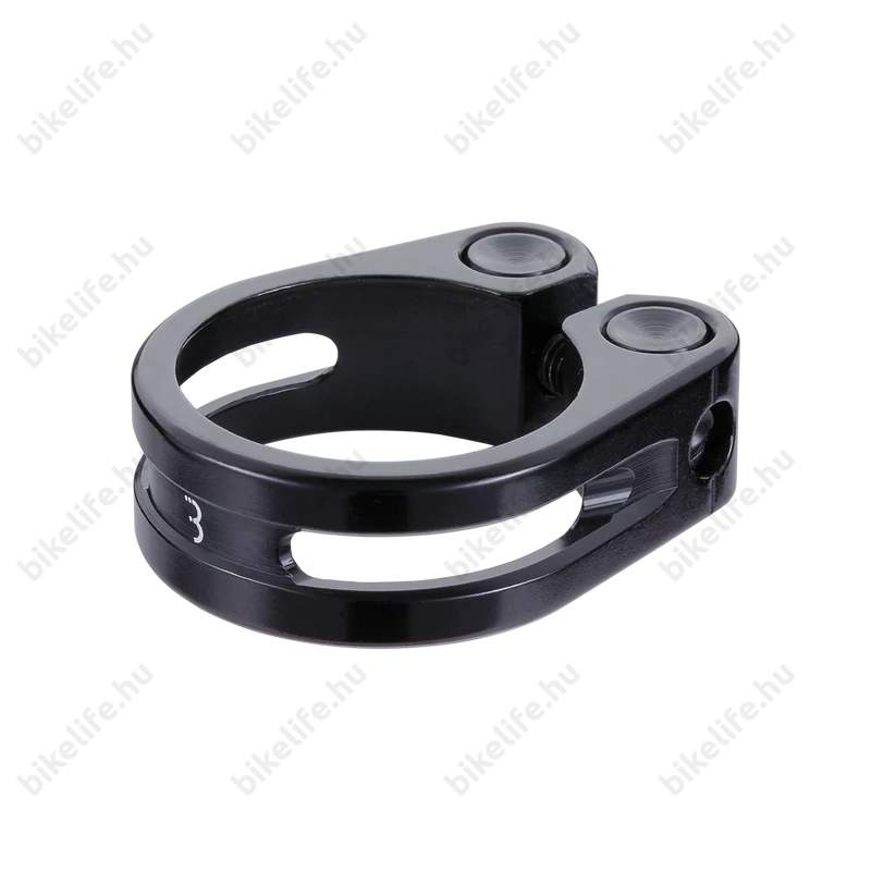 BBB LightStrangler BSP-85 nyeregcsőbilincs CNC-zett, 31,8mm átmérő, fekete