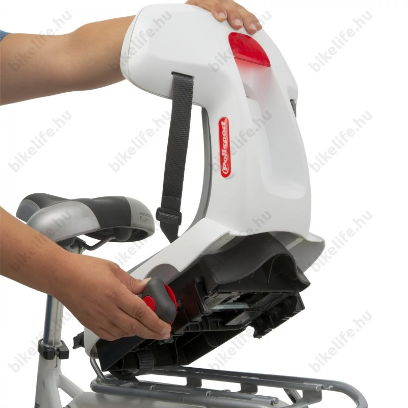 Elite Custom Race Plus üvegszál erősítésű műanyag kulacstartó fekete/fehér