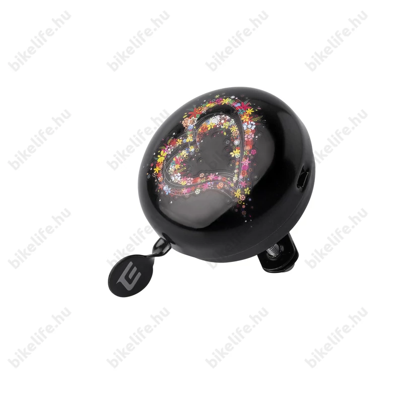 Extend Tilong csengő fekete szív minta