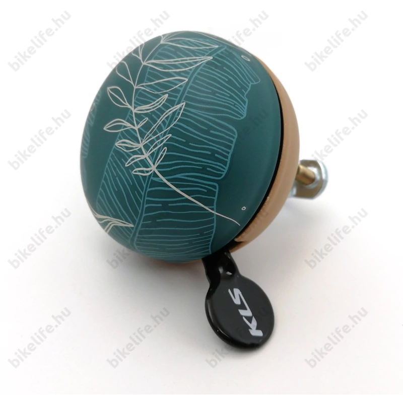 Kellys Bell 60 Tropical Green kerékpáros csengő 6 cm-es átmérőjű fém