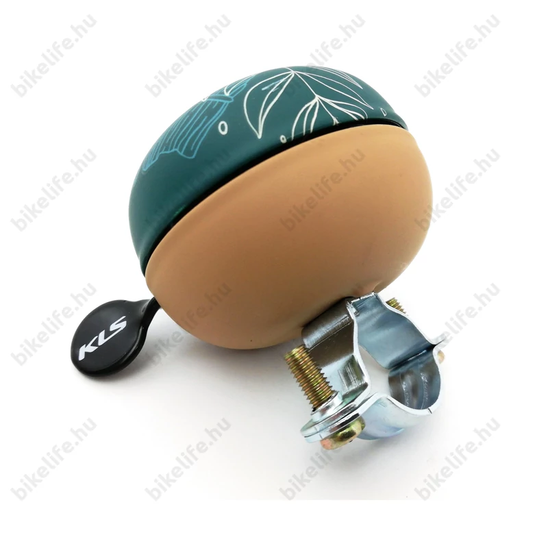 Kellys Bell 60 Tropical Green kerékpáros csengő 6 cm-es átmérőjű fém