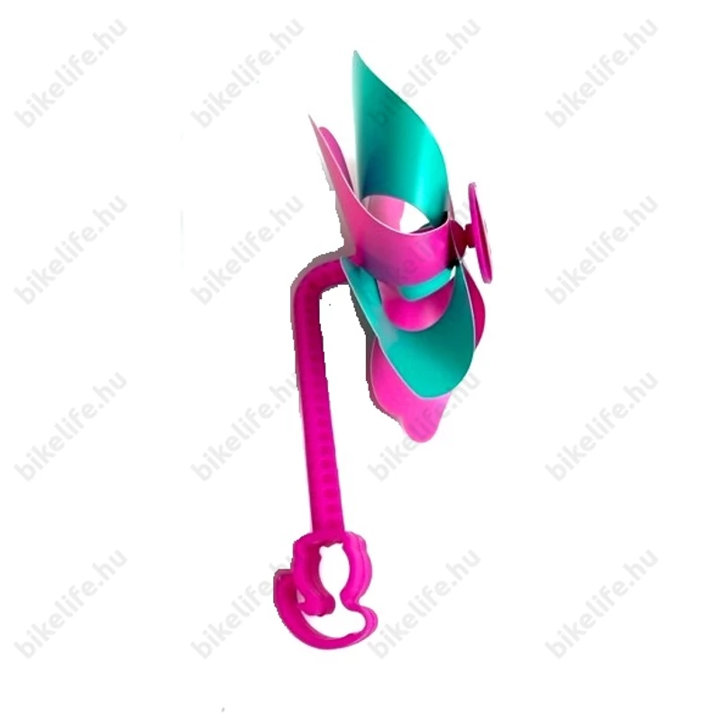 Szélforgó gyerekbiciklire színes