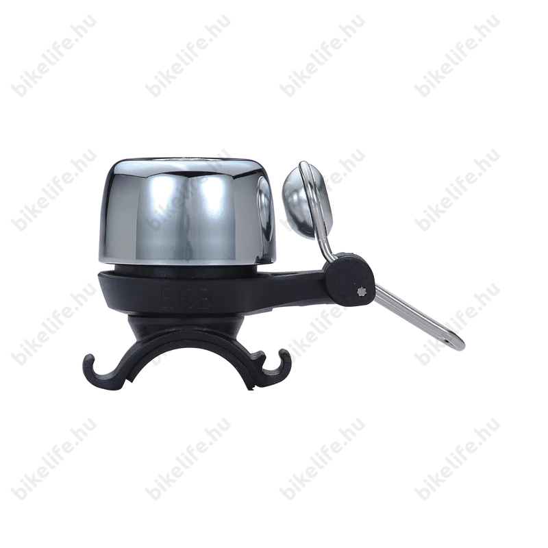 Csengő BBB Noisy brass pöccintős BBB-17 ezüst, minden kormány átmérőre alkalmas