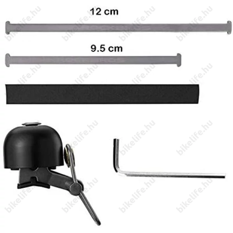 Rockbros Vintage csengő matt fekete