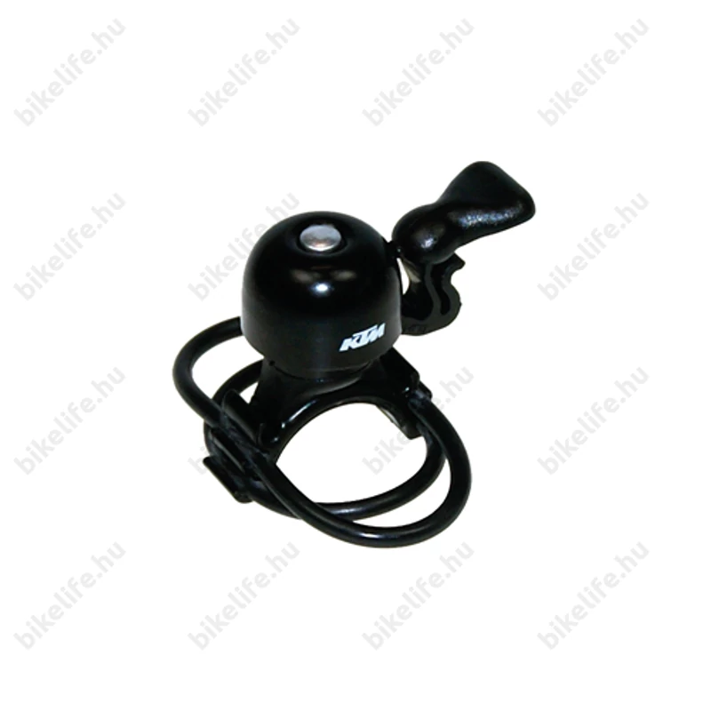 Csengő KTM Miniglocke gumipántos fekete