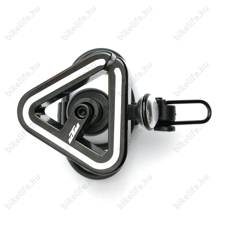 KTM Triangle csengő hangvilla működéssel gumipántos rögzítéssel