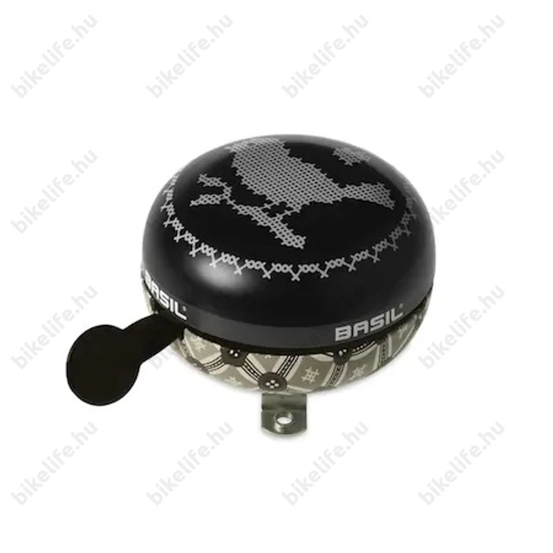 Csengő Basil Big Bell Boheme charcoal fekete 80mm