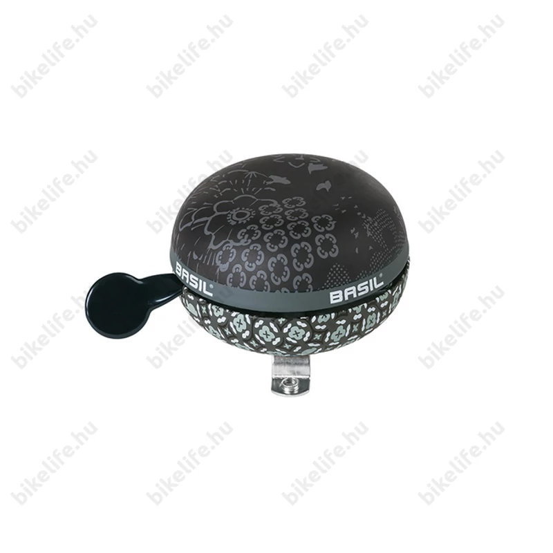 Csengő Basil Big Bell Boheme charcoal fekete 80mm