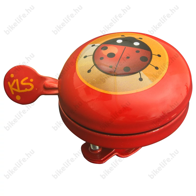 Csengő Kellys Bell Kids 6cm átmérő, piros