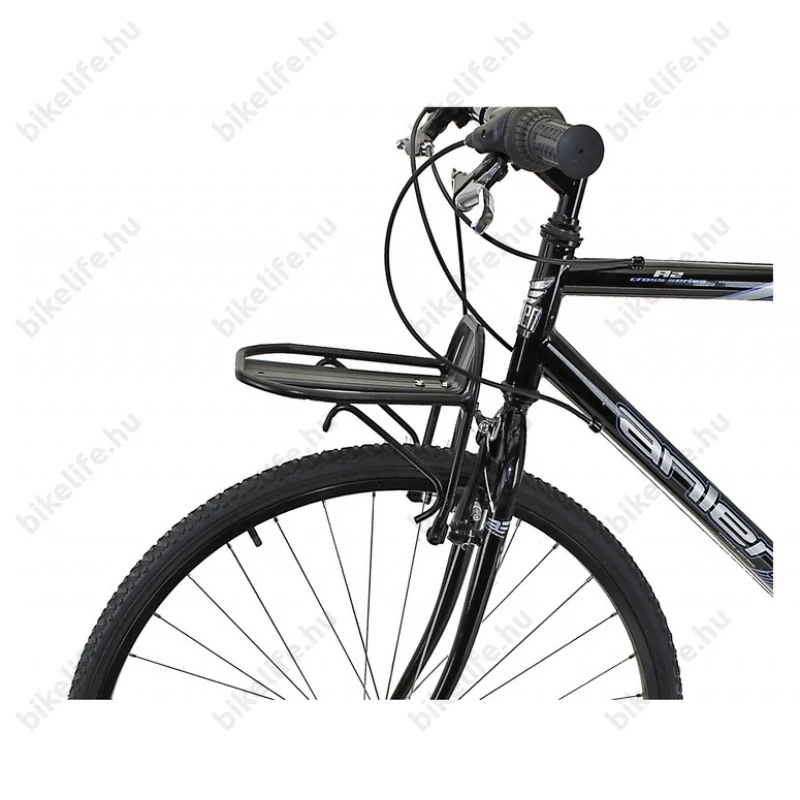 Tranz-X alumínium első csomagtartó bármilyen méretű kerékpárra