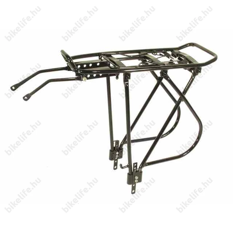 Csomagtartó hátra univerzális Neuzer Alu rugós 26-28 fekete