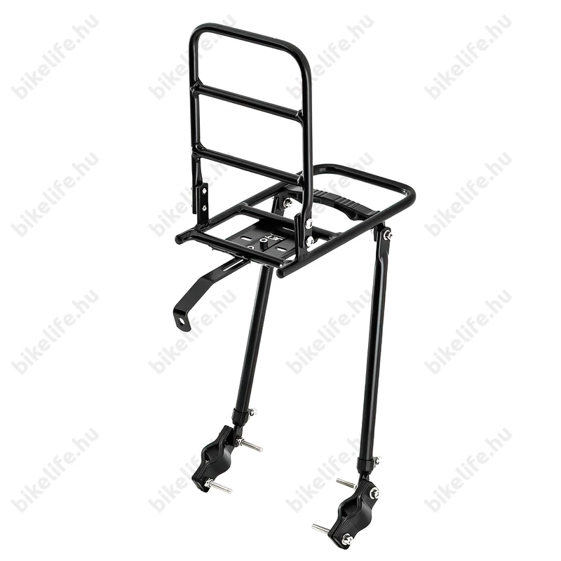 Ridepostive Plate kerékpár első csomagtartó nagy felülettel alumíniumból 20 kg terhelhetőséggel szinte bármilyen kerékpárra