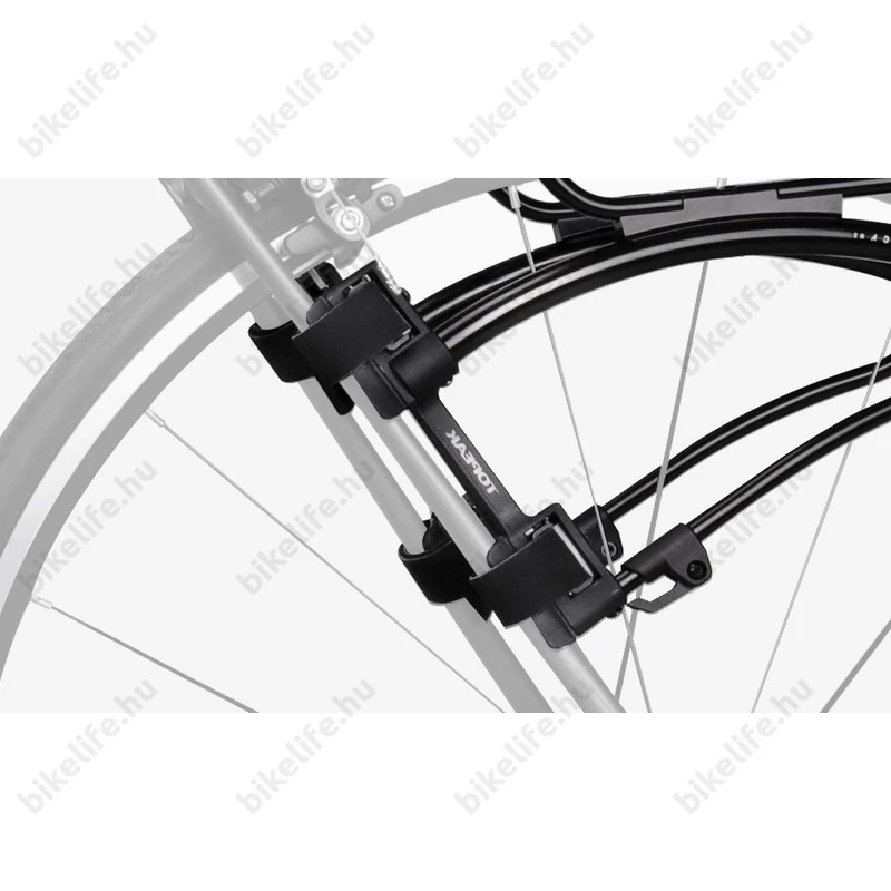 TOPEAK TetraRack R2 csomagtartó hátsó villára országúti és gravel kerékpárra, QuickTrack rendszerrel