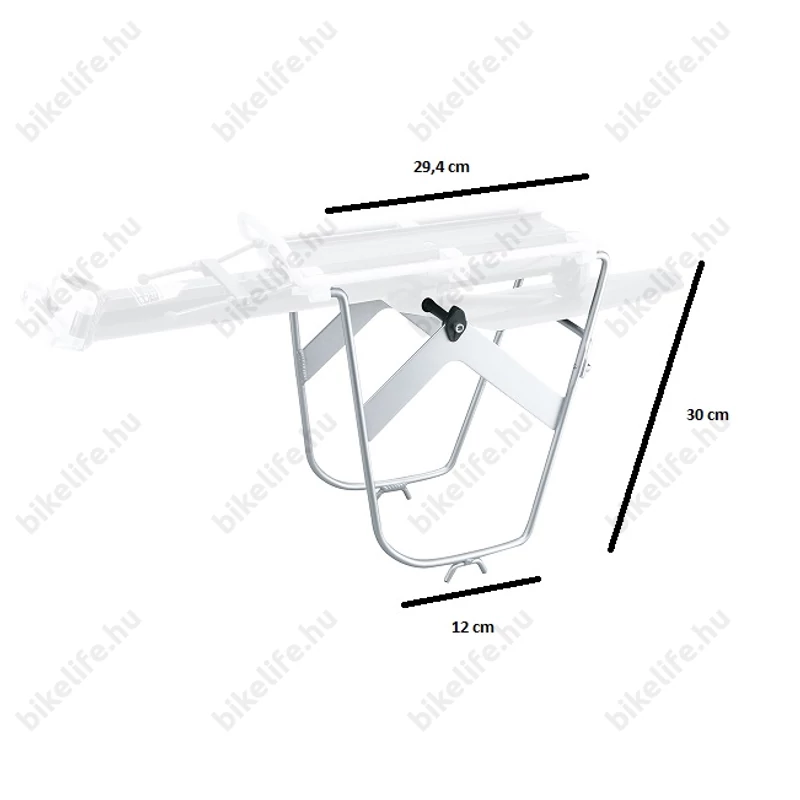 Táskatámasz nyeregcsőcsomagtartóhoz Topeak Dual Side MTX TC1009