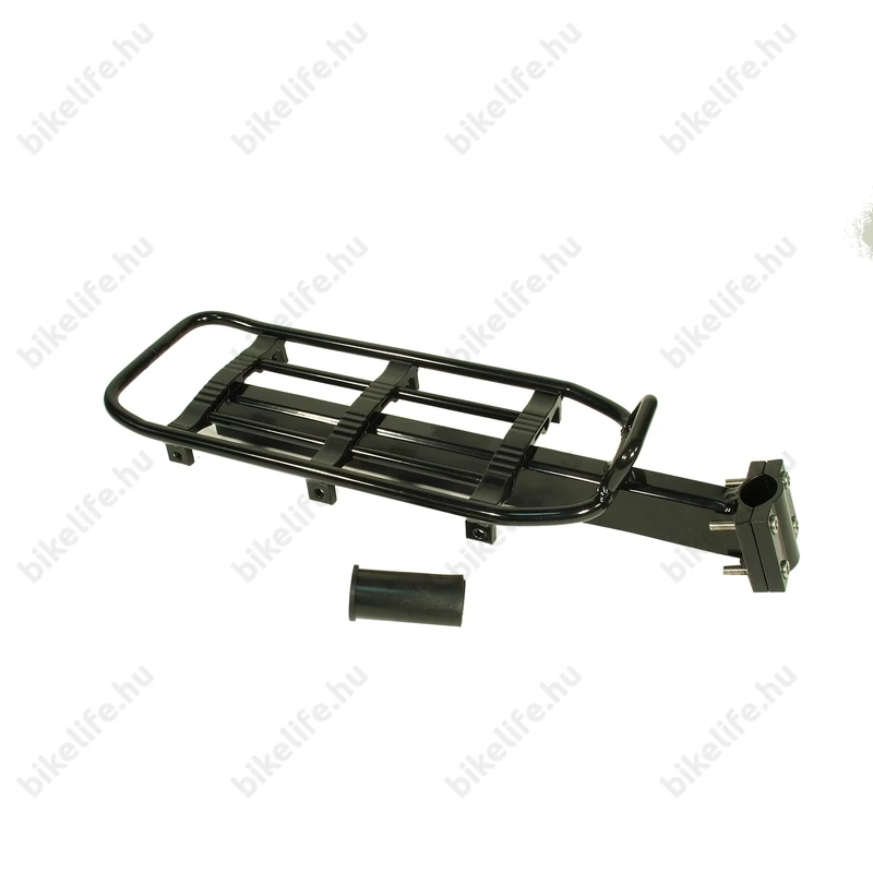 Csomagtartó nyeregcsőre VStar csavaros rögzítésű, 27,2mm-es csőhöz