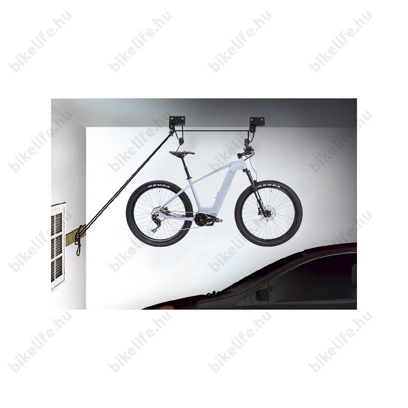 E-bike tartó lift mennyezetre 57kg terhelhetőségű