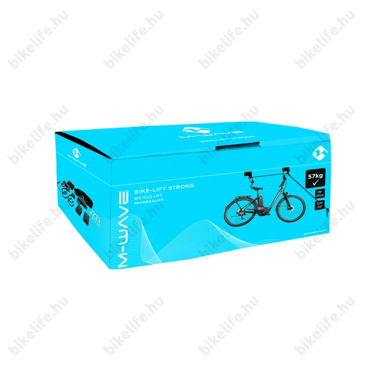 E-bike tartó lift mennyezetre 57kg terhelhetőségű
