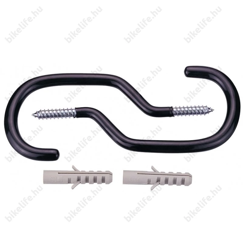 Icetoolz kerékpártartó kampó gumibevonattal (garázskampó) párban 150x70mm