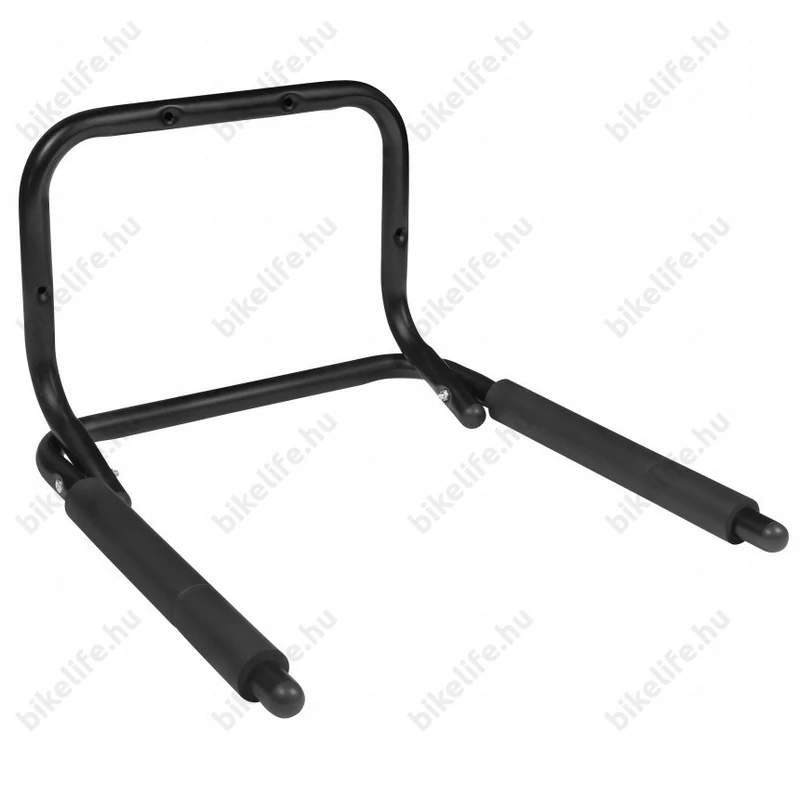 Ridepositive fali kerékpártartó 2 kerékpárhoz lehajtható tömör szivacsburkolattal