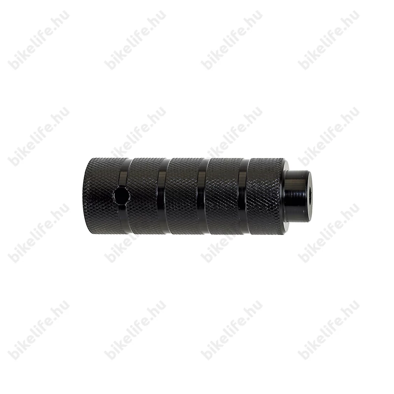 Ridepositive kilépő vagy peg acélból 10mm-es tengelyre menetes 38mm átmérővel fekete/pár