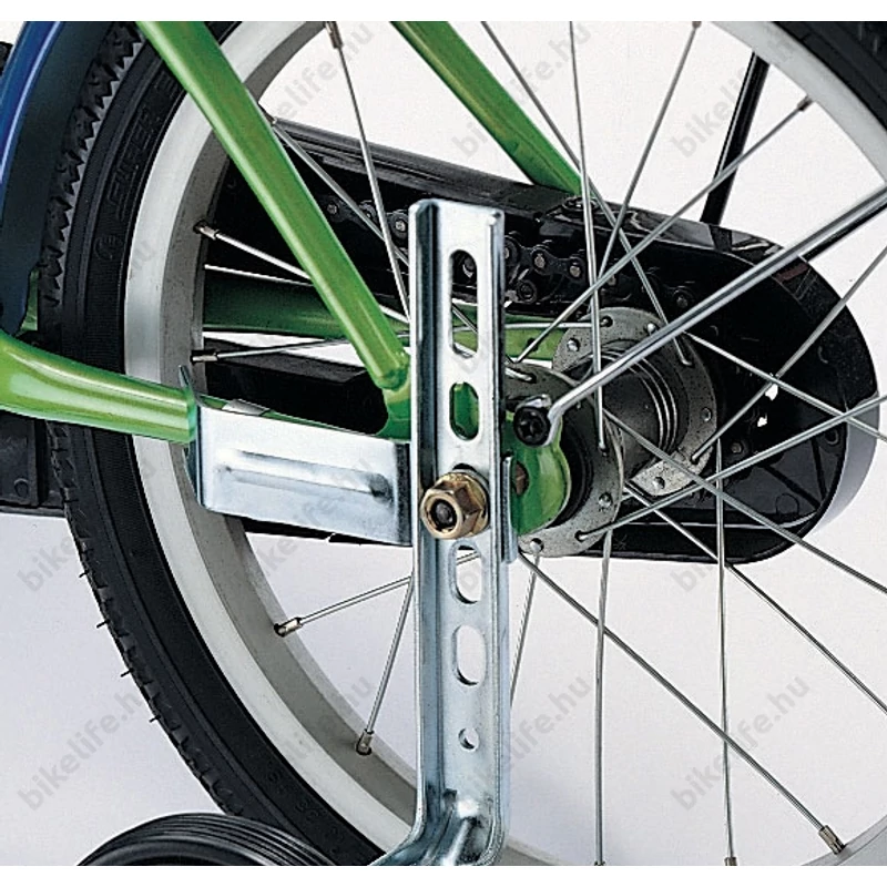 Ridepositive Metal merevített kitámasztókerék 12-20-as gyerek kerékpárokhoz minőségi acélból fém kerekekkel