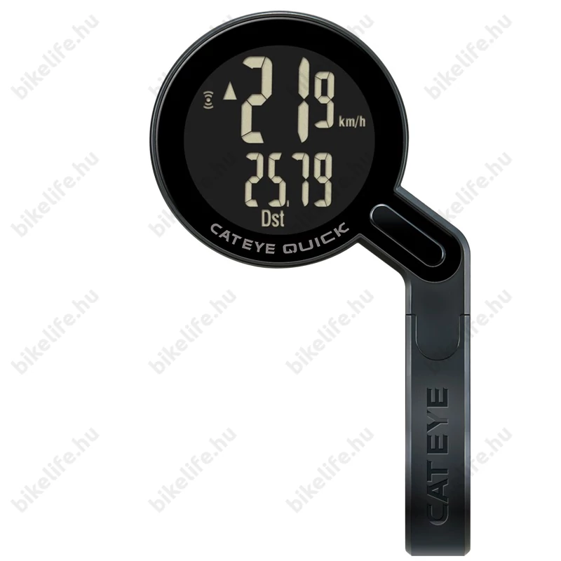 Cateye Quick CC-RS100W kilométeróra 7 funkciós fekete
