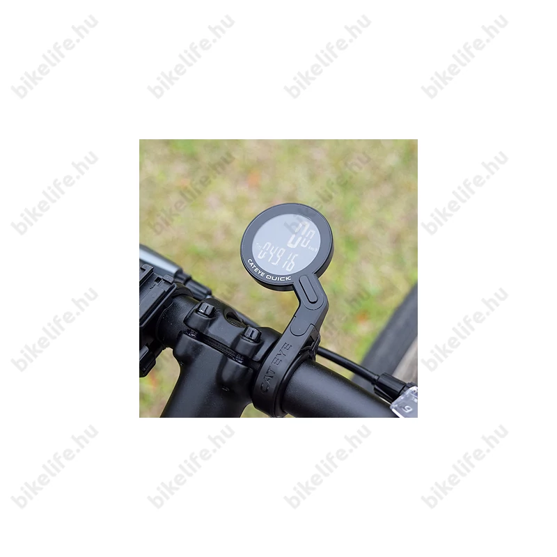 Cateye Quick CC-RS100W kilométeróra 7 funkciós fekete
