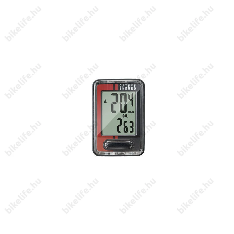 Cateye Enduro kerékpár kilométeróra CC-ED400B extra vastag vezetékkel auto start/stop funkcióval