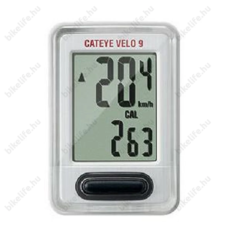 Kilométeróra Cateye Velo 9 CCVL820 9 funkciós fehér