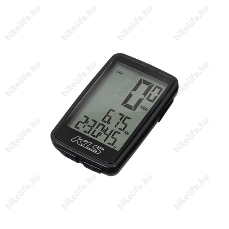 Kellys KLS Contest WL vezeték nélkül kerékpár kilométeróra 10 funkciós, fekete