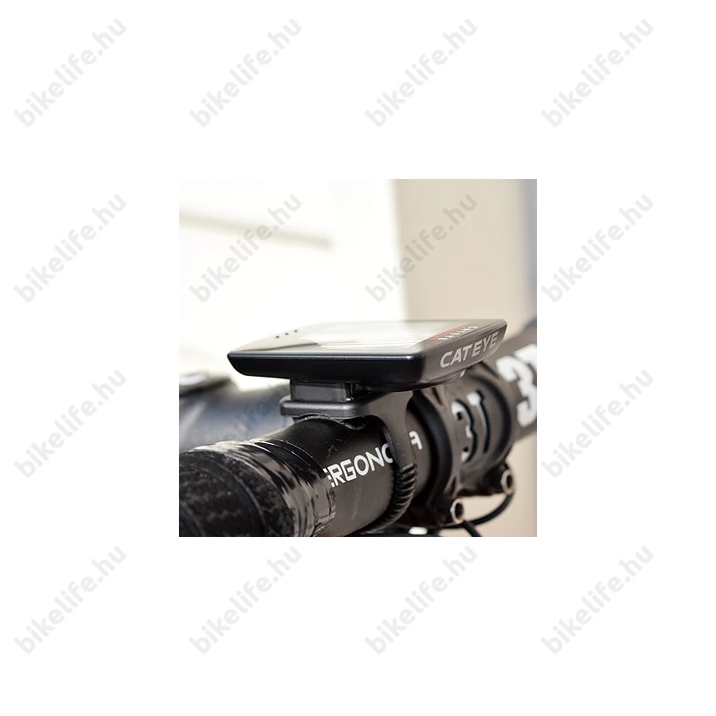 Cateye Padrone kilométeróra CCPA100W, nagy kijelzővel,vezeték nélküli, fekete