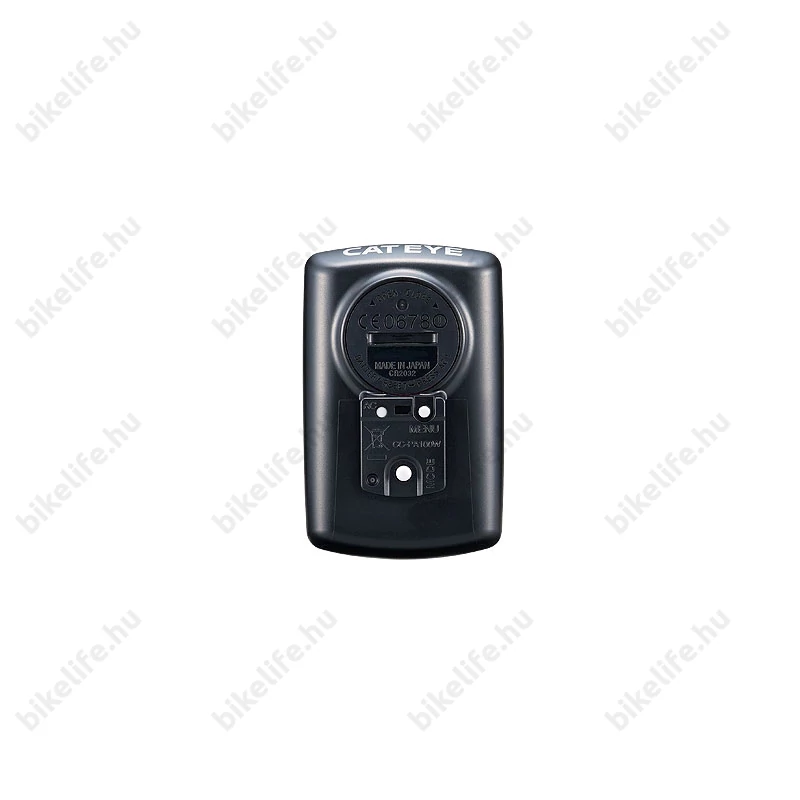 Cateye Padrone kilométeróra CCPA100W, nagy kijelzővel,vezeték nélküli, fekete